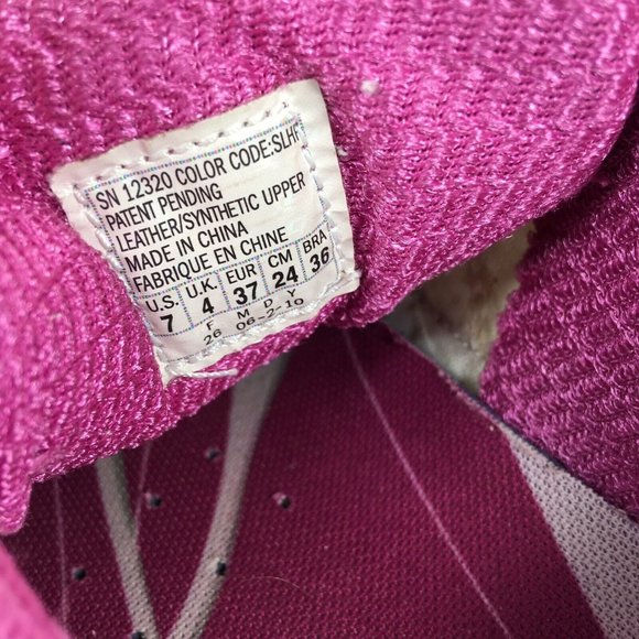 Skechers Shapeups Shoes Womens US 7 - Eu 37 Pink Silver Trainers Training Toning - Picture 5 of 10